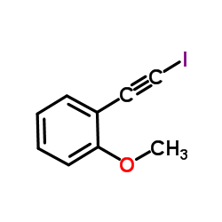1-(2-Iodoethynyl)-2-methoxybenzene Structure