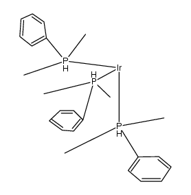 fac-IrH3(PMe2Ph)3结构式