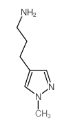 [3-(1-Methyl-1H-pyrazol-4-yl)propyl]amine Structure