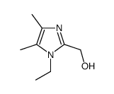 (1-Ethyl-4,5-dimethyl-1H-imidazol-2-yl)-methanol Structure