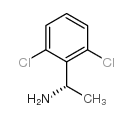 (S)-2,6-二氯-A-甲基-苯甲胺结构式