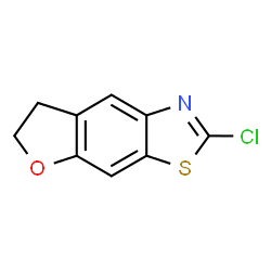 2-Chloro-6,7-dihydrobenzofuro[5,6-d]thiazole Structure