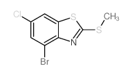 4-溴-6-氯-2-(甲基硫代)苯并噻唑图片