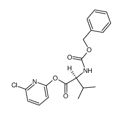 Z-Val-O-PyCl Structure