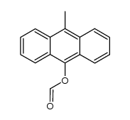 9-formyloxy-10-methylanthracene结构式