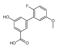 3-(2-fluoro-5-methoxyphenyl)-5-hydroxybenzoic acid结构式