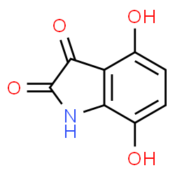 1H-Indole-2,3-dione,4,7-dihydroxy-(9CI)结构式