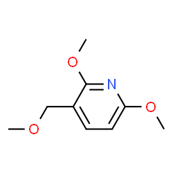 2,6-Dimethoxy-3-(methoxymethyl)pyridine structure