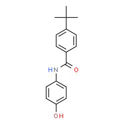 4-TERT-BUTYL-N-(4-HYDROXYPHENYL)BENZAMIDE结构式