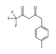 1,1,1-Trifluoro-5-(4-methylphenyl)-2,4-pentanedione结构式
