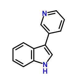 3-(3-Pyridinyl)-1H-indole结构式