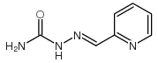 2-pyridylformaldehyde semicarbazone结构式