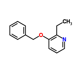 3-(Benzyloxy)-2-ethylpyridine Structure