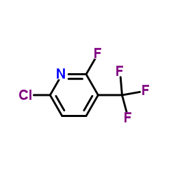 6-Chloro-2-fluoro-3-(trifluoromethyl)pyridine Structure