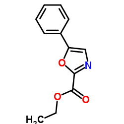 Ethyl 5-phenyloxazole-2-carboxylate structure