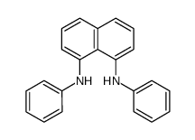 N,N'-diphenyl-1,8-diaminonaphthalene Structure