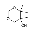 4,4,5-Trimethyl-[1,3]dioxan-5-ol结构式