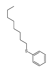 octylsulfanylbenzene结构式