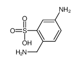 5-amino-2-(aminomethyl)benzenesulfonic acid结构式