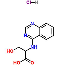 3-HYDROXY-2-(QUINAZOLIN-4-YLAMINO)PROPIONIC ACID HYDROCHLORIDE picture