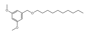 1-((decyloxy)methyl)-3,5-dimethoxybenzene Structure