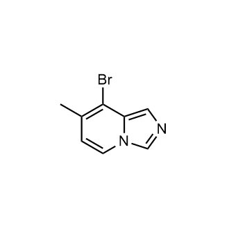 8-Bromo-7-methyl-imidazo[1,5-a]pyridine Structure