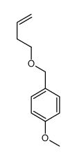 1-(but-3-enoxymethyl)-4-methoxybenzene结构式