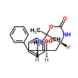 [(1S,3S,4S)-4-Amino-3-hydroxy-5-phenyl-1-(phenylmethyl)pentyl]carbamic acid 1,1-dimethylethyl ester picture