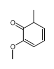 2-methoxy-6-methylcyclohexa-2,4-dien-1-one结构式