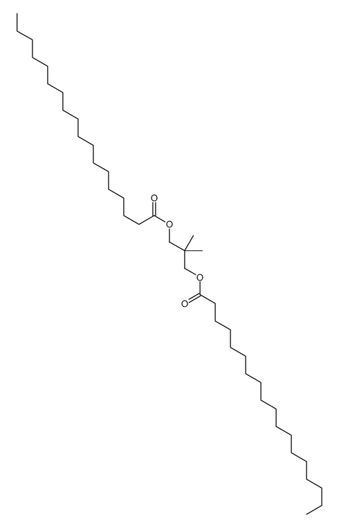 Dioctadecanoic acid 2,2-dimethyl-1,3-propanediyl ester Structure