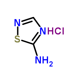 1,2,4-Thiadiazol-5-amine hydrochloride (1:1) Structure