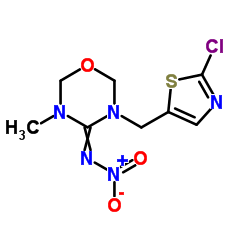 Thiamethoxam structure