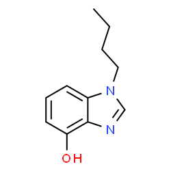 1H-Benzimidazol-4-ol,1-butyl-(9CI) Structure