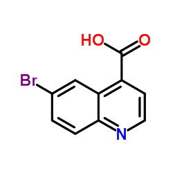 6-Bromoquinoline-4-carboxylic acid Structure