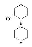 (1R,2R)-trans-2-(morpholin-4'-yl)-1-cyclohexanol结构式