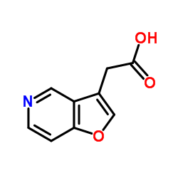 Furo[3,2-c]pyridin-3-ylacetic acid Structure