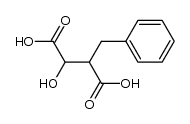 2-benzyl-3-hydroxy-succinic acid结构式