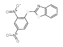 2-(2,4-二硝基苯基硫代)苯骈噻唑图片