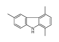 1,4,6-trimethyl-9H-carbazole Structure