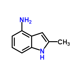 2-Methyl-1H-indol-4-amine structure
