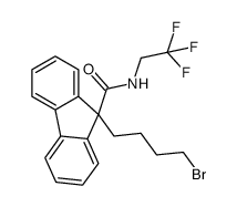 9-(4-bromobutyl)-N-(2,2,2-trifluoroethyl)-9H-fluorene-9-carboxamide picture