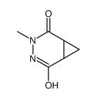 3,4-Diazabicyclo[4.1.0]heptane-2,5-dione,3-methyl-(9CI)结构式