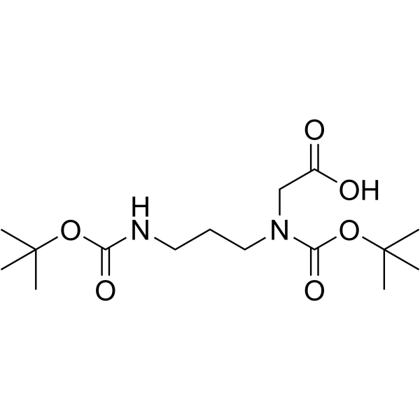 n-boc-n-[3-(boc-amino)propyl]glycine picture