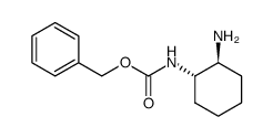 TRANS (1S,2S)-1N-CBZ-CYCLOHEXANE-1,2-DIAMINE Structure