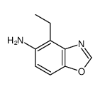 5-Benzoxazolamine,4-ethyl-结构式