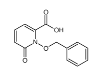 1-(苄氧基)-6-氧代-1,6-二氢吡啶-2-羧酸结构式