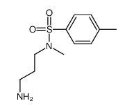 N-(3-aminopropyl)-N,4-dimethylbenzenesulfonamide结构式