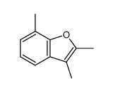 Benzofuran,2,3,7-trimethyl- structure