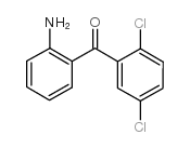 2-氨基-2,5-二氯苯甲酮结构式