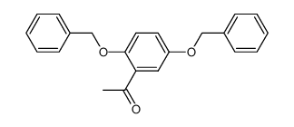 1-[2,5-bis(benzyloxy)phenyl]ethan-1-one Structure
